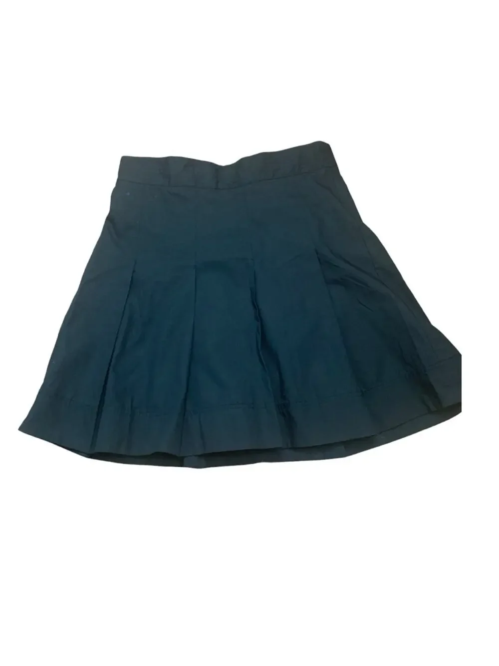 banana Republic womens size 4 small black pleated skirt new academia school
